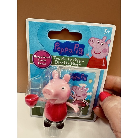 Just Play Other - Peppa Pig Tea Party Peppa Figure Bonus Card Just Play 2024 New Sealed In Package